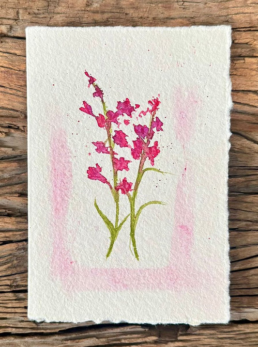 Hand-written gift card
